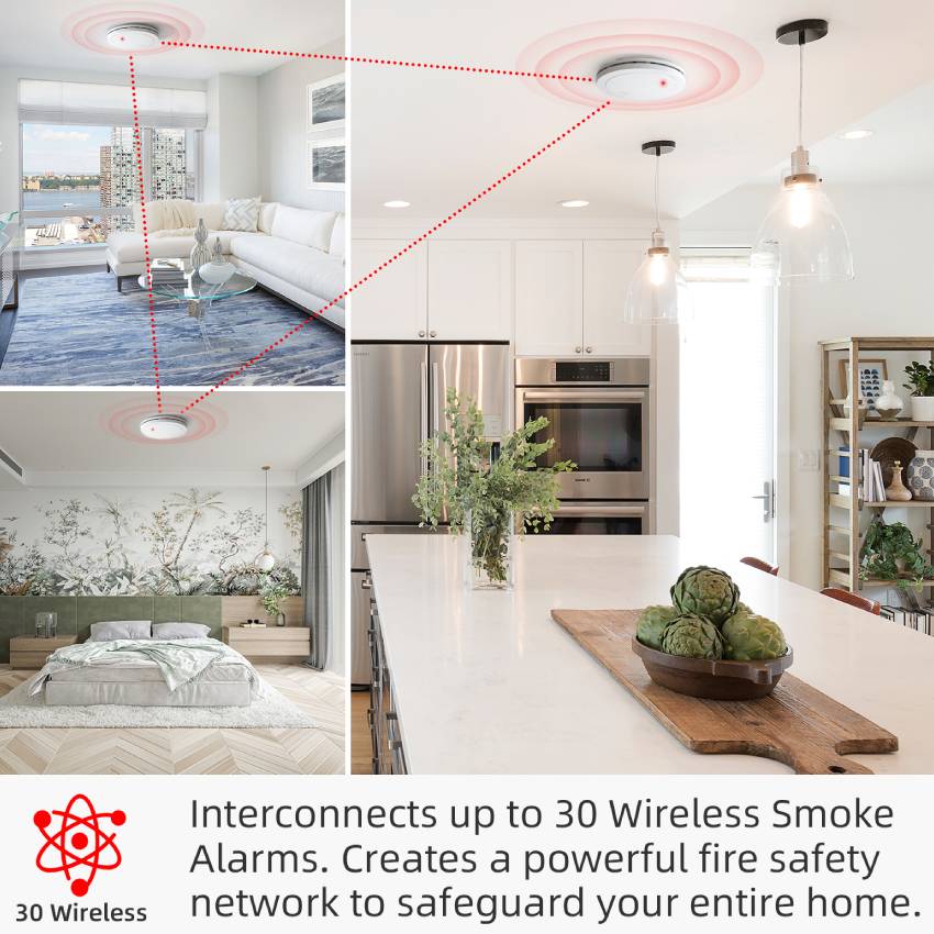 Wireless Smoke Alarms